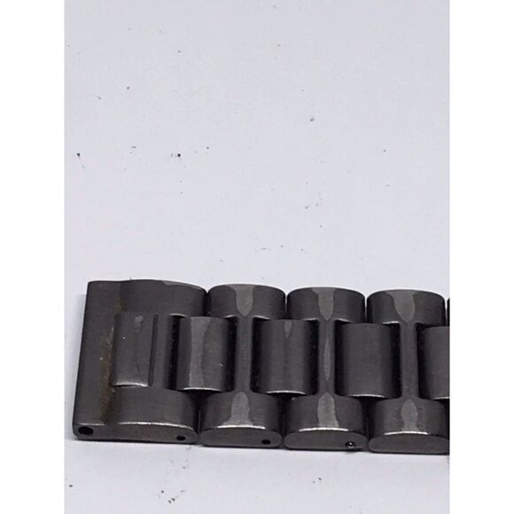 Authentic Fossil Watch Parts Links Partial Band Silver 20mm No Pins V967 - Picture 4 of 7